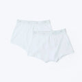 Kit 2 Cuecas Boxer Hering Kids Infantil Masculino - Branco