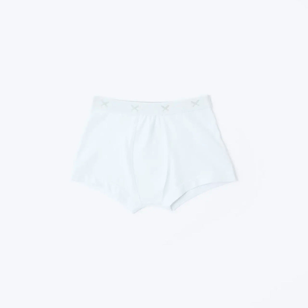 Kit 2 Cuecas Boxer Hering Kids Infantil Masculino - Branco