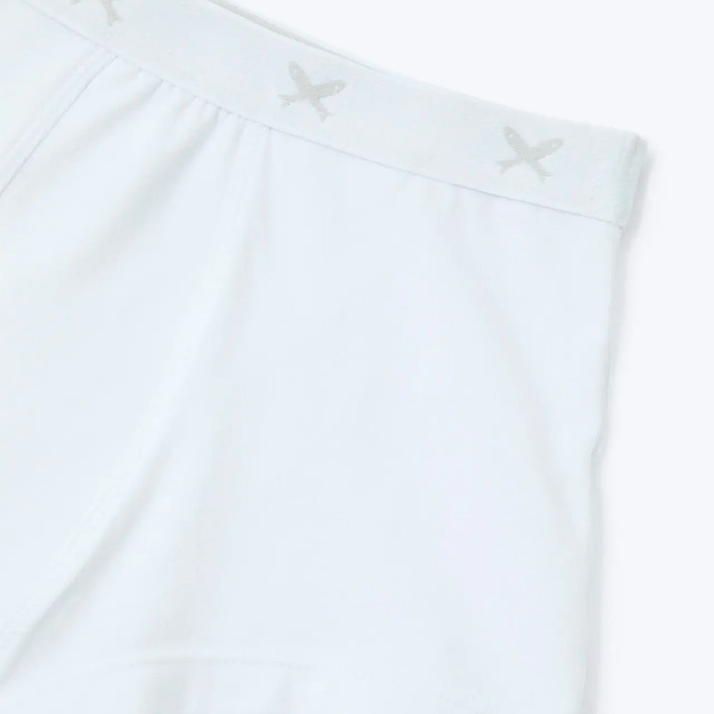 Kit 2 Cuecas Boxer Hering Kids Infantil Masculino - Branco