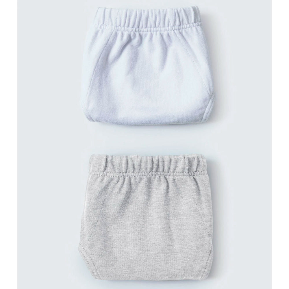 Kit Com 2 Cuecas Em malha Slip Masculina- multicolorido