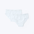 Kit Com 2 Cuecas Em Ribana Com Elástico Masculina Hering Kids- Branco