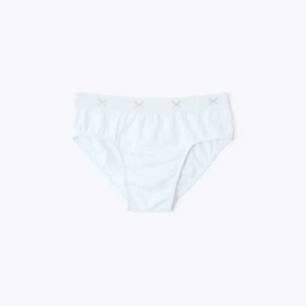 Kit Com 2 Cuecas Em Ribana Com Elástico Masculina Hering Kids- Branco