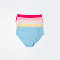 Kit 5 Calcinhas Hering Infantil Em Ribana Feminino - Multicolorido