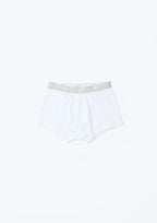 Kit Com 3 Cuecas Hering Kids Boxer Masculina - Azul Marinho/Branco/Azul