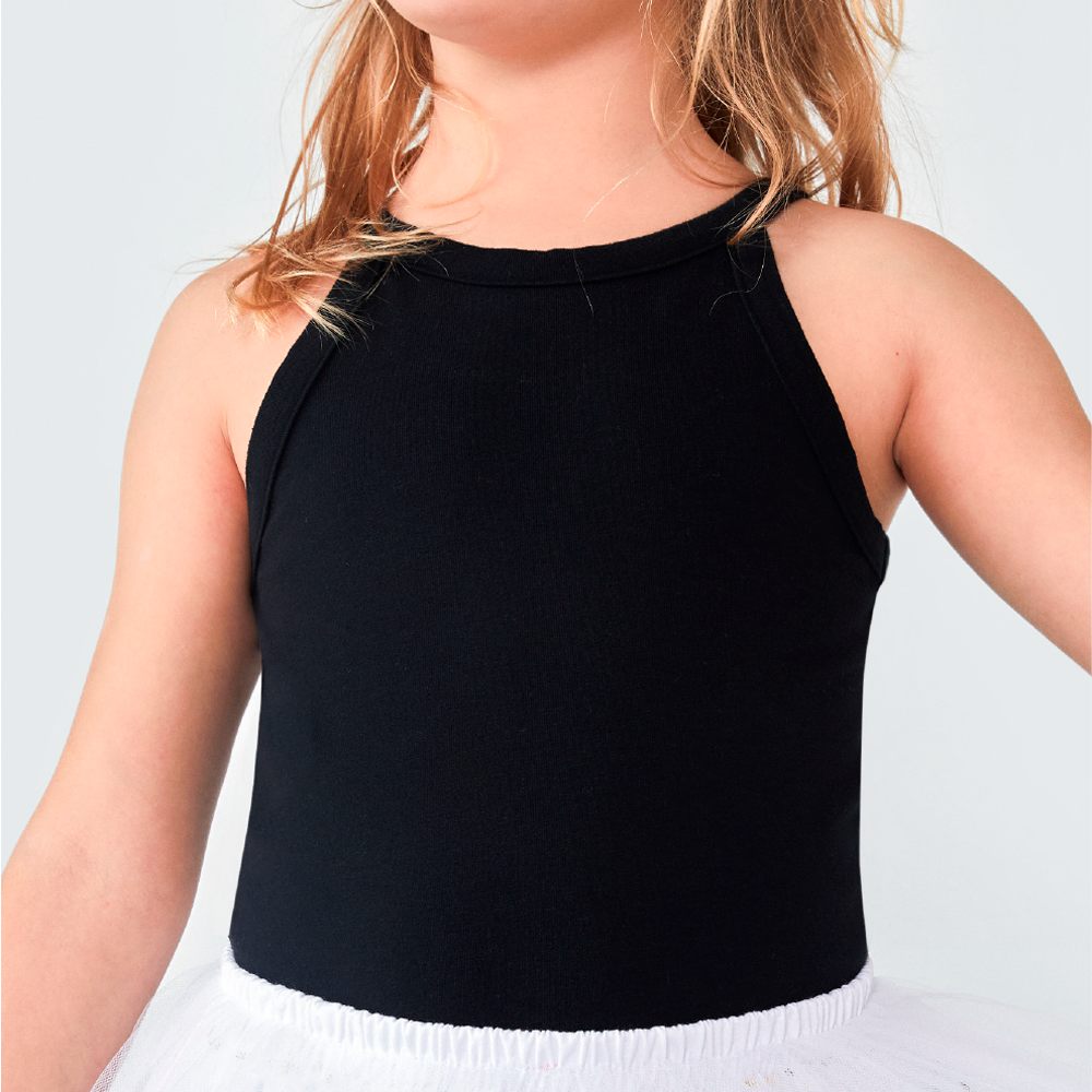 Body Infantil Básico Preto Hering - Feminino