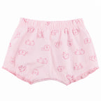 Kit 2 Shorts Estampado Hering Kids Feminino Infantil - Rosa/Verde