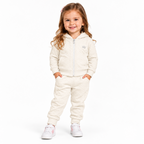 Conjunto Jaqueta e Calça Matelassê Bebê Menina TMX Kids&Teens - Marfim