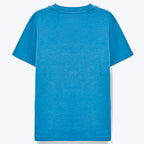 Conjunto Camiseta Manga Curta E Bermuda Hering Kids Estampado Masculino - Azul