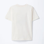 Conjunto Camiseta Manga Curta E Bermuda Hering Kids Estampado Masculino - Off-White