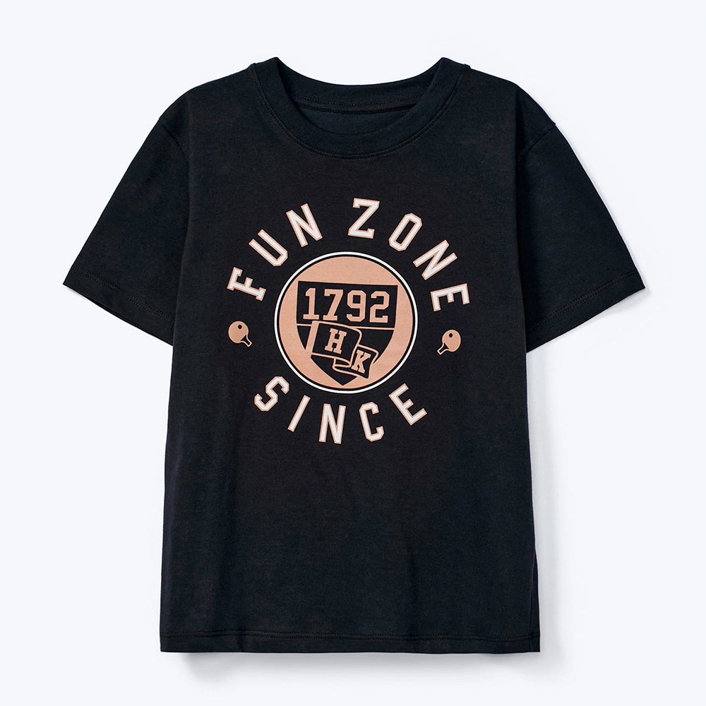 Conjunto Camiseta Manga Curta e Bermuda Hering Com Estampa Masculina - Preto