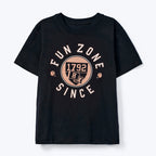 Conjunto Camiseta Manga Curta e Bermuda Hering Com Estampa Masculina - Preto