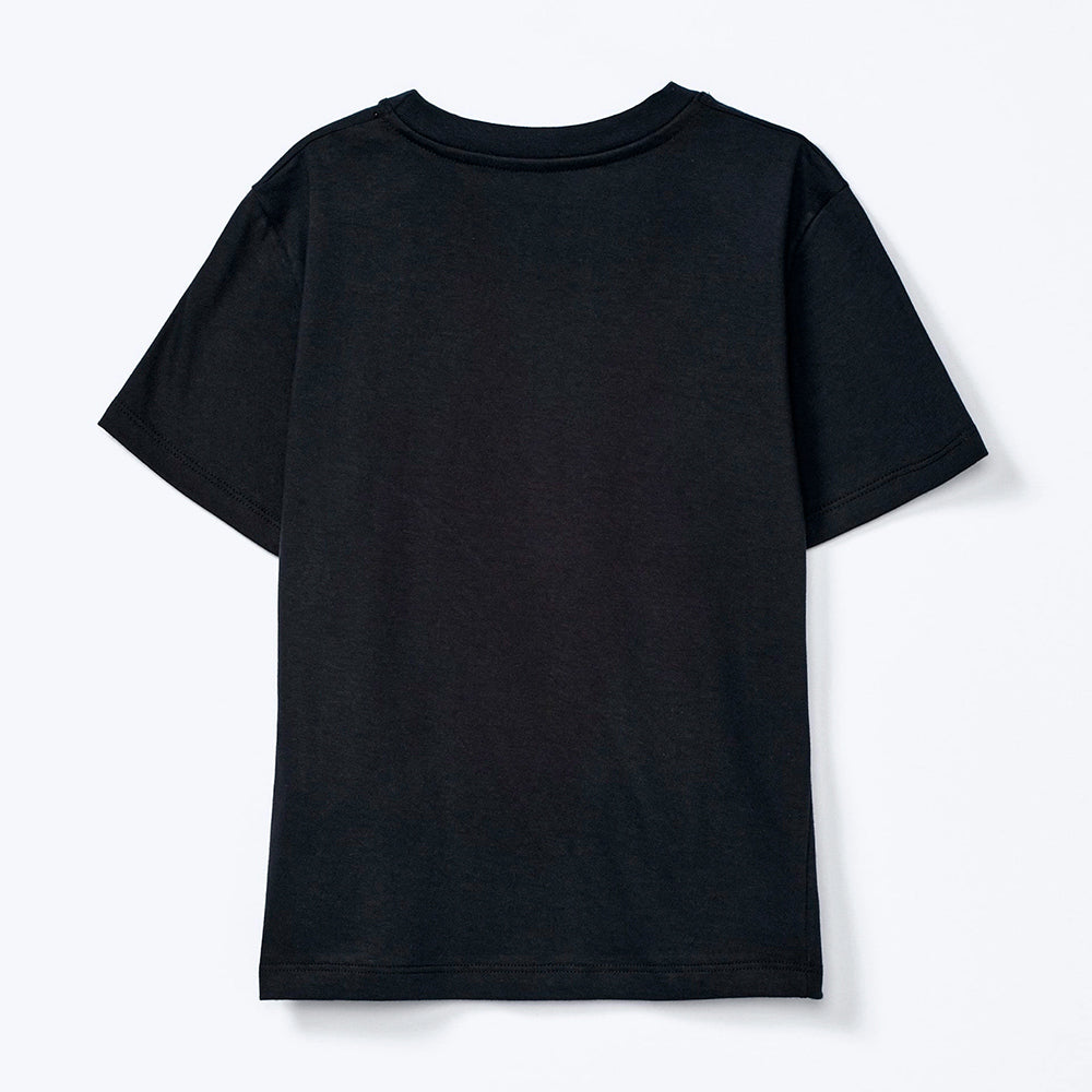 Conjunto Camiseta Manga Curta e Bermuda Hering Com Estampa Masculina - Preto