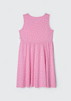 Vestido Regata Rosa Poá Hering - Feminino