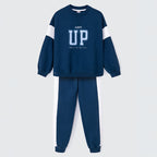 Conjunto de Blusão com Calça Always UP Azul Hering - Feminino