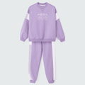 Conjunto Blusão e Calça de Moletom Lilás Hering Infantil - Feminino