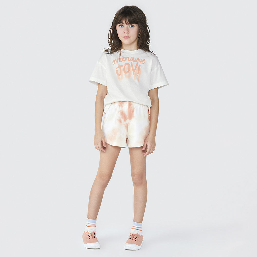 Conjunto Camiseta e Shorts Overflowing Joy Hering Infantil - Feminino