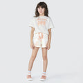 Conjunto Camiseta e Shorts Overflowing Joy Hering Infantil - Feminino