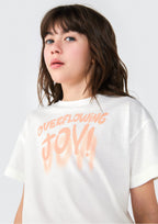 Conjunto Camiseta e Shorts Overflowing Joy Hering - Feminino