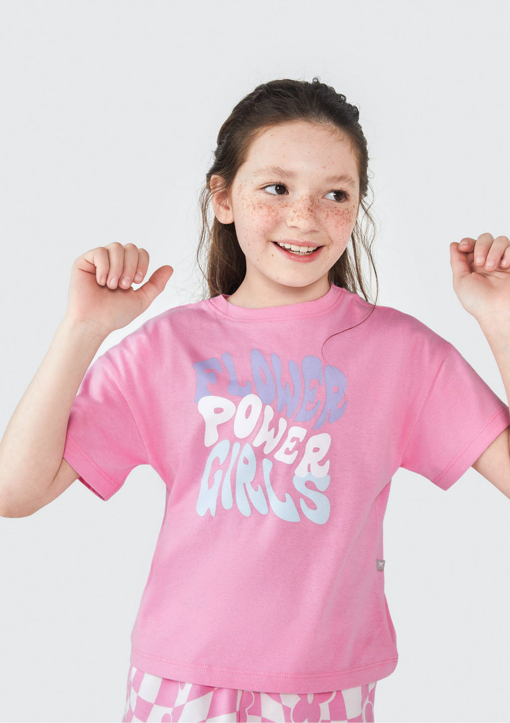 Conjunto Camiseta e Shorts Flower Power Girls Hering - Feminino