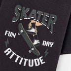 Conjunto de Bermuda e Camiseta Hering Estampado Masculino - Preto