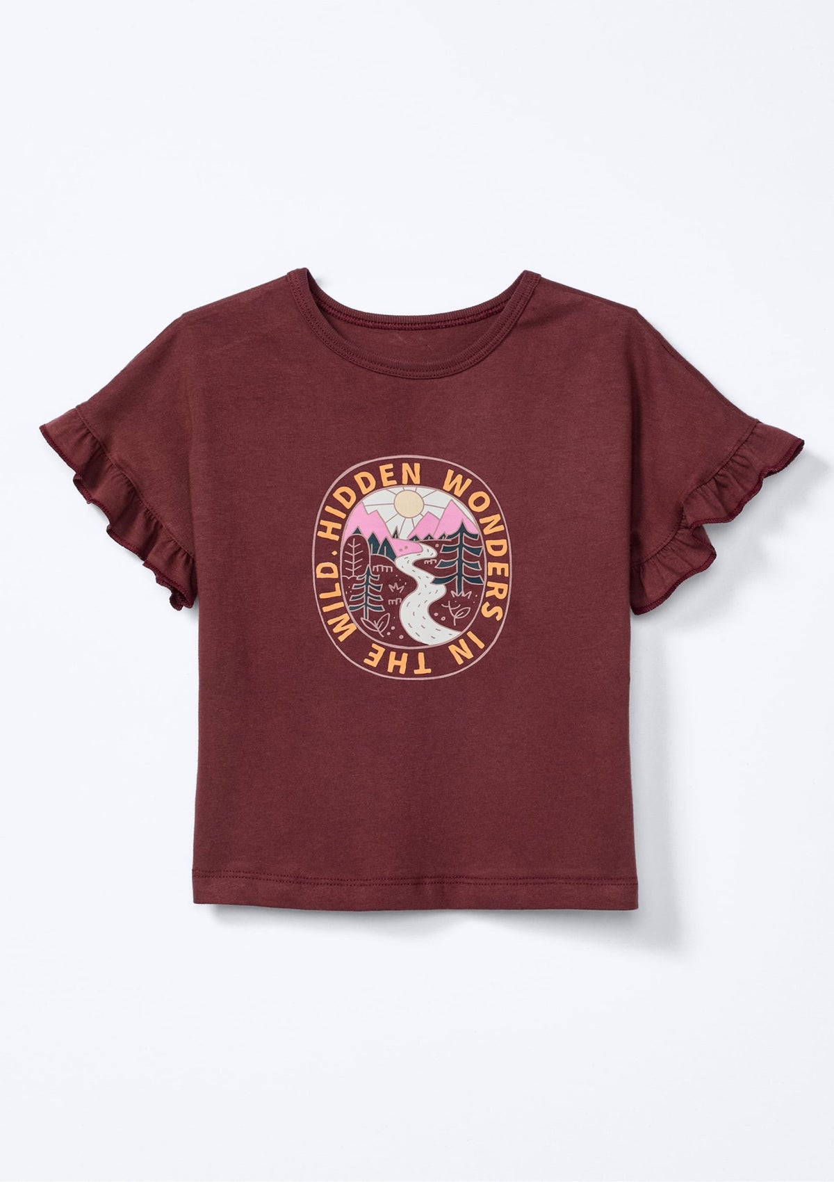 Conjunto Camiseta Manga Curta e Legging Estampada In The Wild Hering Infantil - Feminino