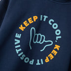 Conjunto Jaqueta Moletom com Capuz e Calça Keep It Positive Hering - Masculino