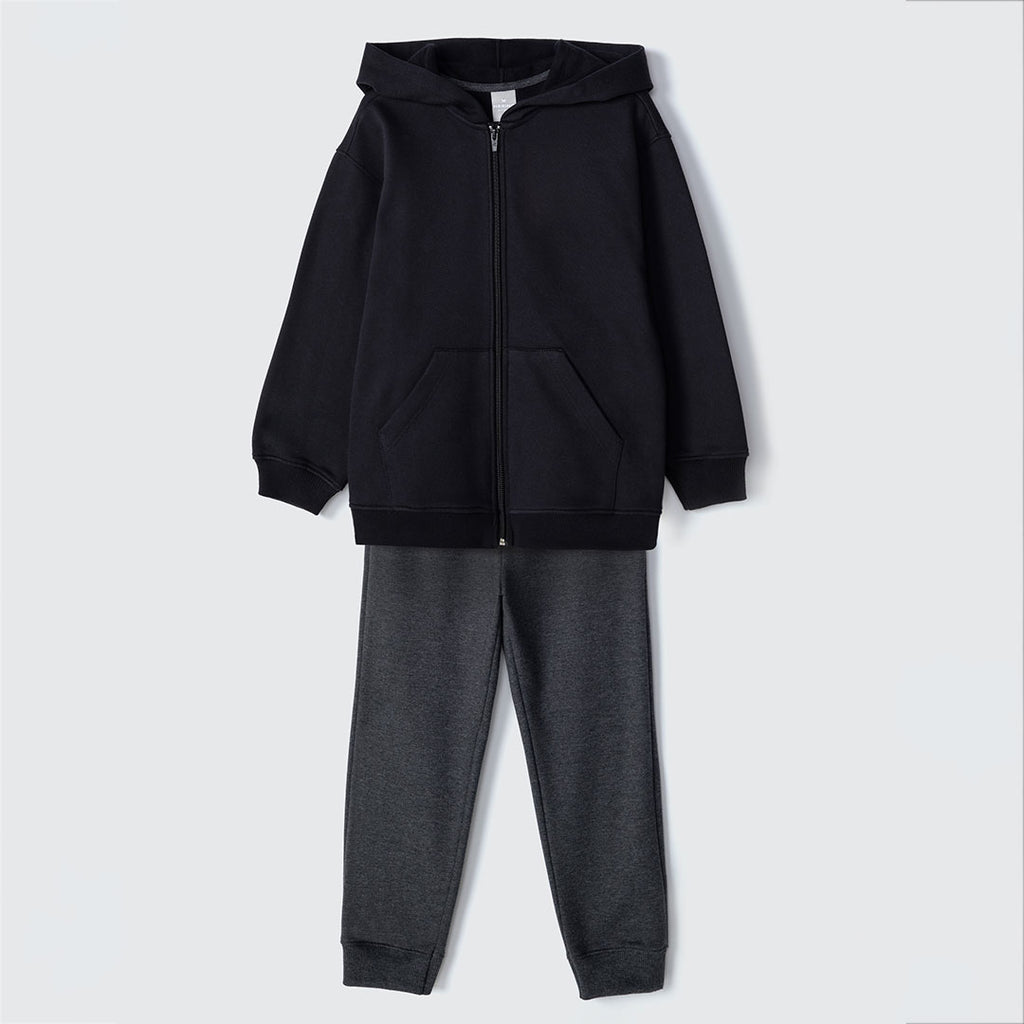 Conjunto Jaqueta Moletom com Capuz e Calça UP Hering Infantil - Masculino