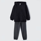 Conjunto Jaqueta Moletom com Capuz e Calça UP Hering Infantil - Masculino