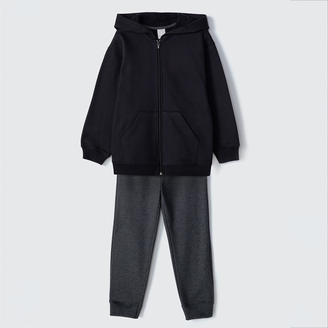 Conjunto Jaqueta Moletom com Capuz e Calça UP Hering - Masculino