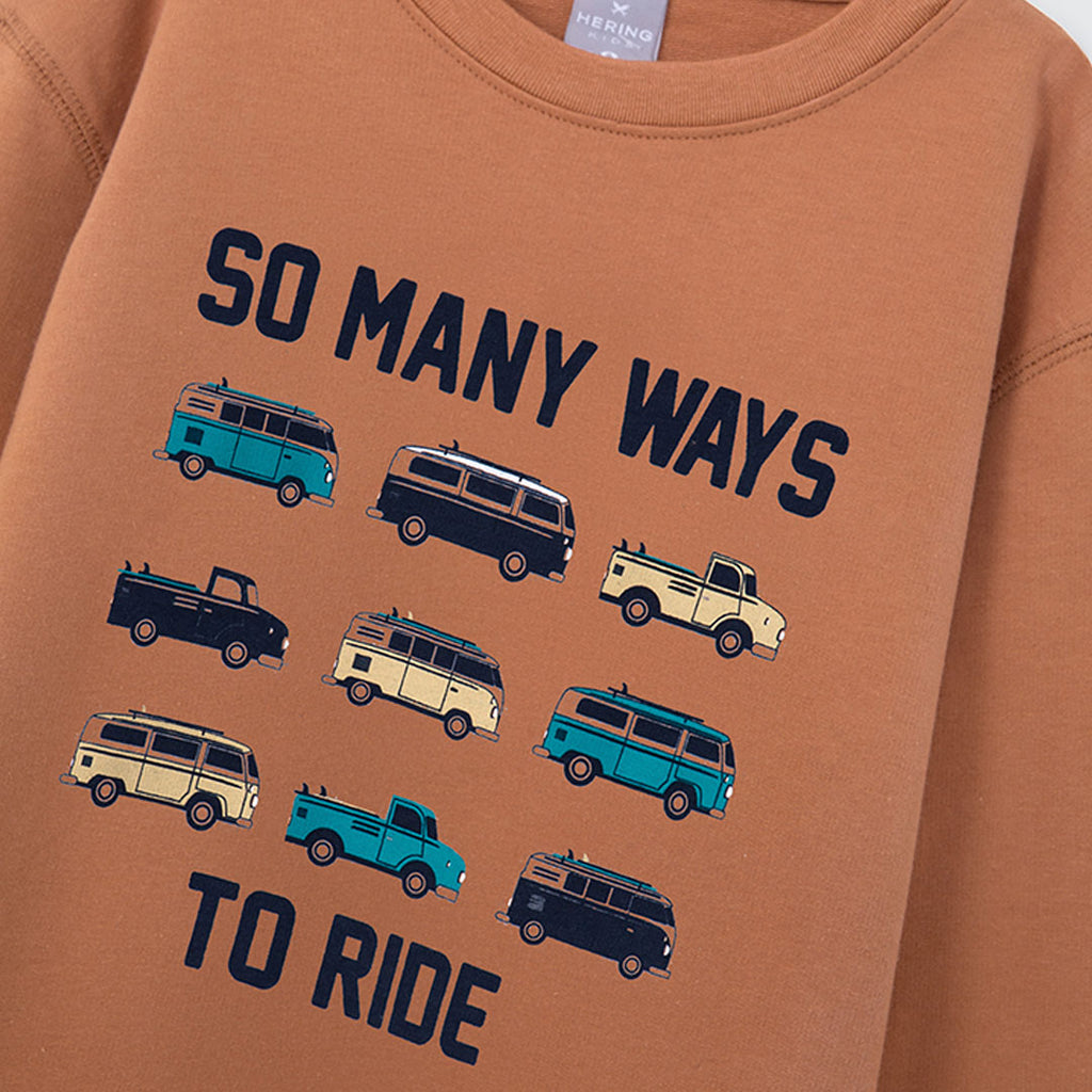 Conjunto de Camiseta Manga Longa e Calça So Many Ways To Ride Hering - Masculino