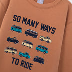 Conjunto de Camiseta Manga Longa e Calça So Many Ways To Ride Hering - Masculino