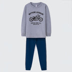 Conjunto de Camiseta Manga Longa e Calça Motor League Hering - Masculino