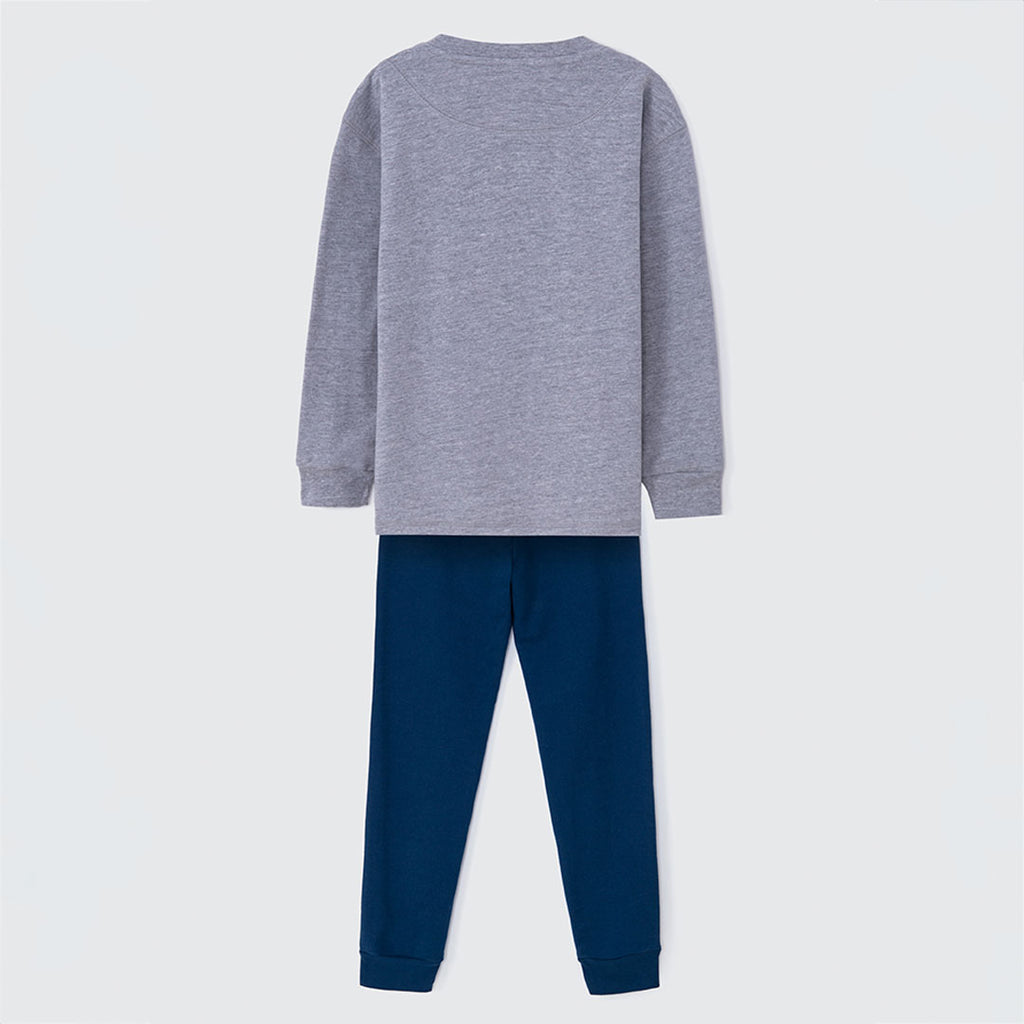 Conjunto de Camiseta Manga Longa e Calça Motor League Hering - Masculino