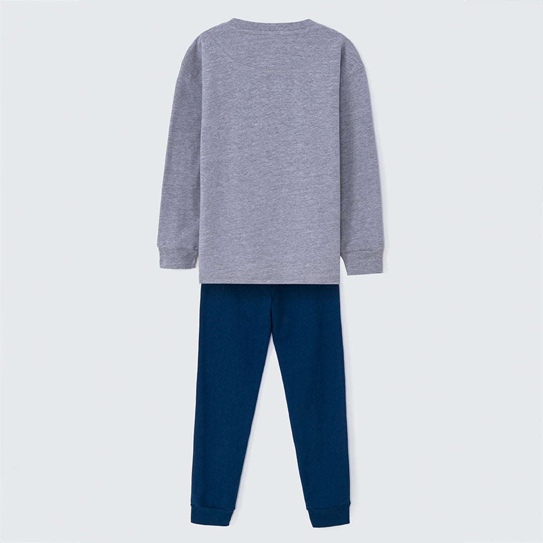 Conjunto de Camiseta Manga Longa e Calça Motor League Hering - Masculino