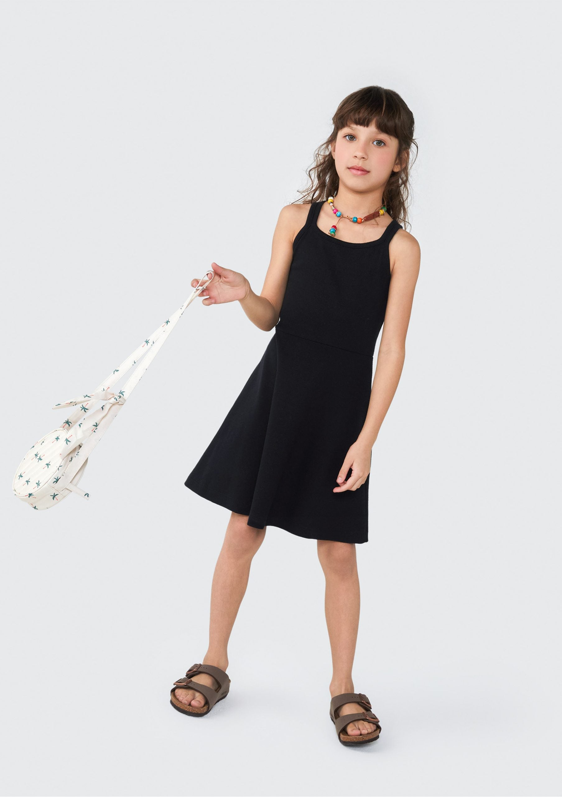 Vestido Alcinha Preto Hering Infantil - Feminino