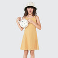 Vestido Alcinha Amarelo Hering Infantil - Feminino