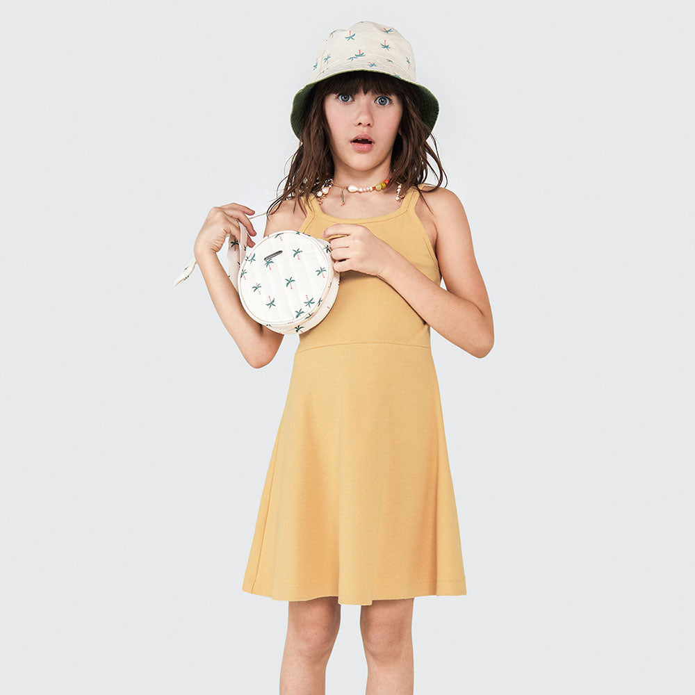 Vestido Alcinha Amarelo Hering Infantil - Feminino