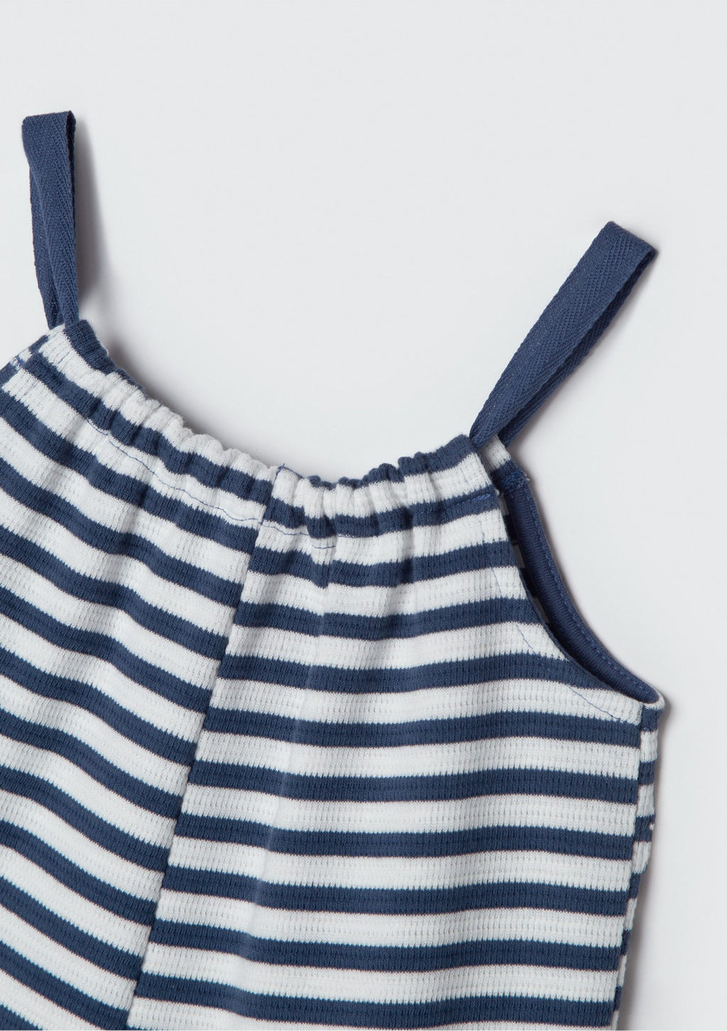 Macaquinho Curto Listrado Marinho Hering - Feminino