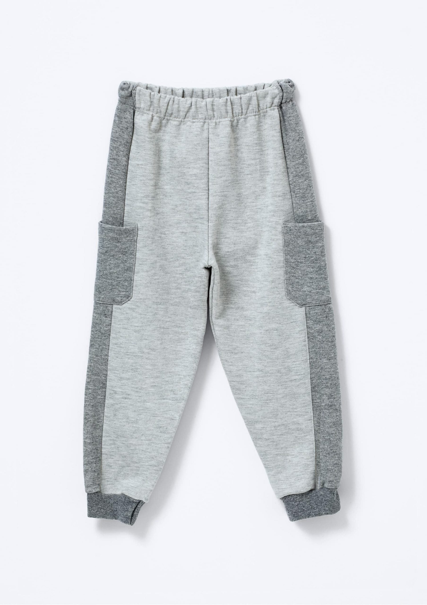 Conjunto Blusa Gola Polo e Calça com Bolso Mescla Hering Infantil - Masculino