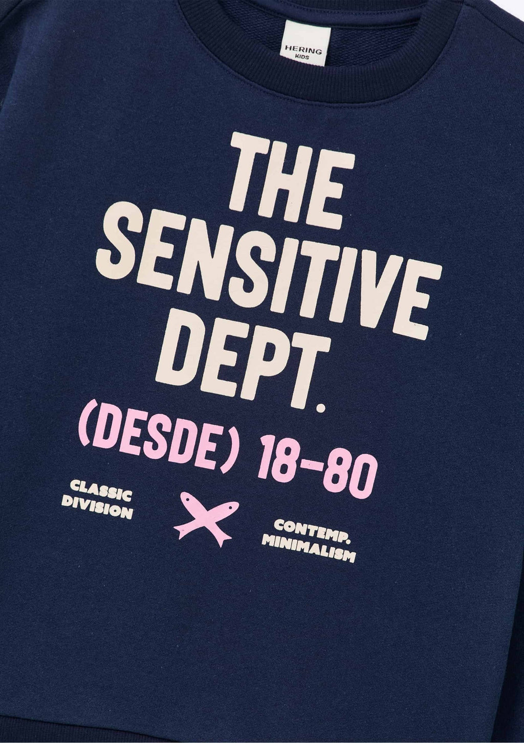 Conjunto Blusa e Calça Moletom The Sensitive Dept Marinho Hering - Feminino