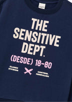 Conjunto Blusa e Calça Moletom The Sensitive Dept Marinho Hering - Feminino