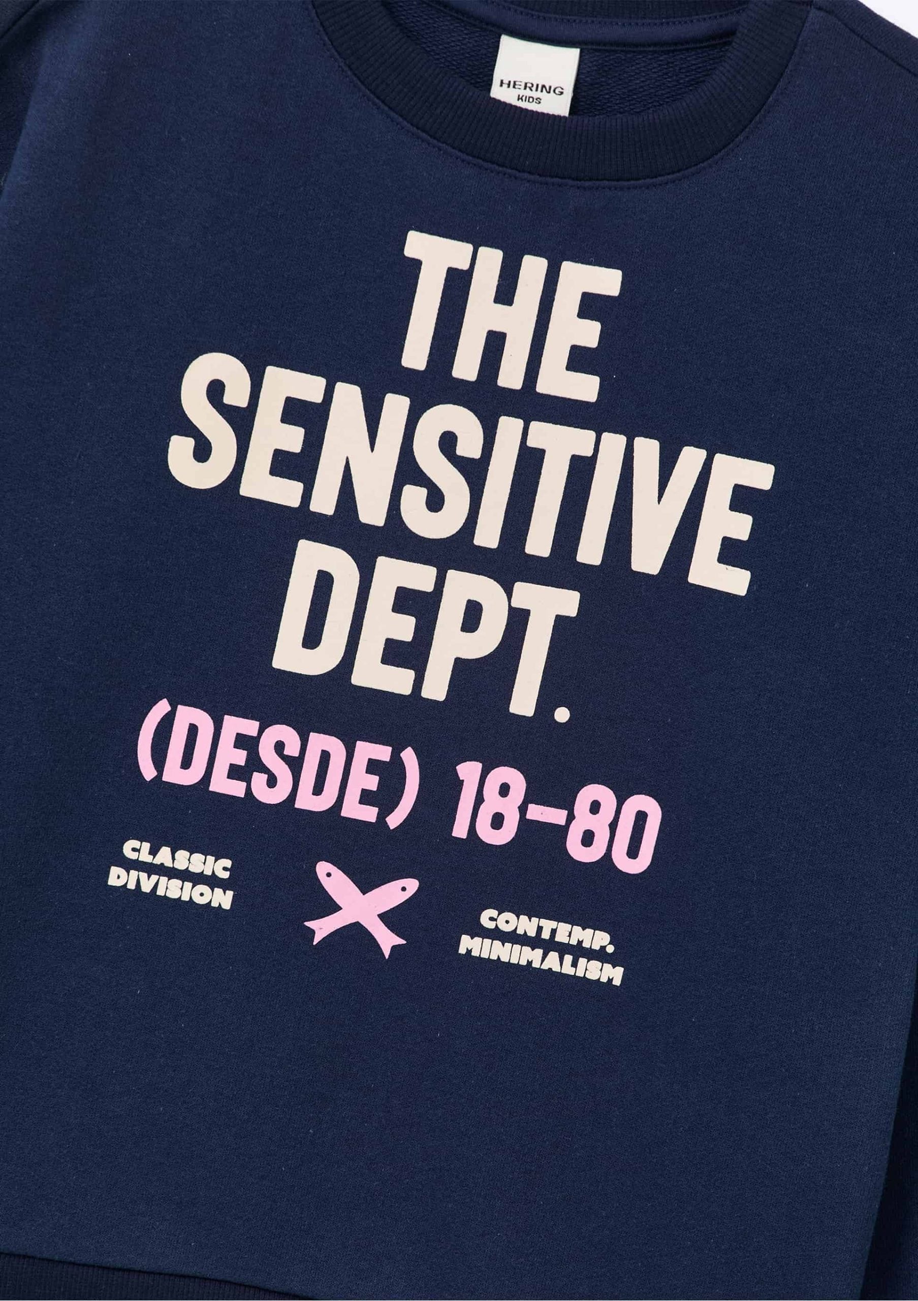 Conjunto Blusa e Calça Moletom The Sensitive Dept Marinho Hering - Feminino