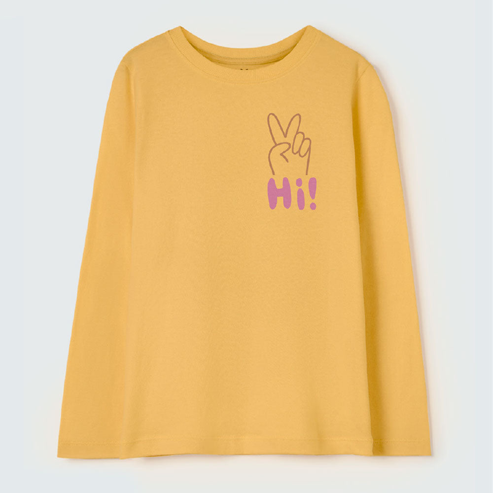 Blusa Manga Longa Hi! Hering - Feminino