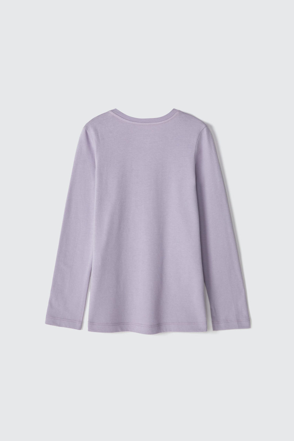 Blusinha Manga Longa Growing Lilás Hering Infantil - Feminina