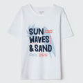 Camiseta Manga Curta Malha Sun Waves & Sand Hering Infantil - Masculino