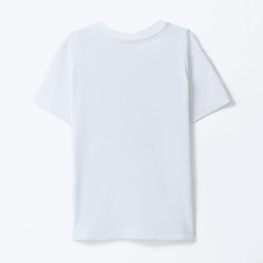 Camiseta Manga Curta Hering Kids Estampado Masculino - Branco