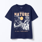 Camiseta Manga Curta Masculina Estampada Hering Infantil