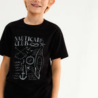 Camiseta Manga Curta Hering Infantil Com Estampa Masculina - Preto