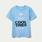 Camiseta Manga Curta Masculina Estampada Hering Infantil - Azul