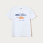 Camiseta Manga Curta Hering Kids Estampado Masculino - Branco